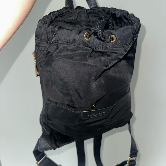 Marc Jacobs Black and Gold Backpack - Picture 2 of 5